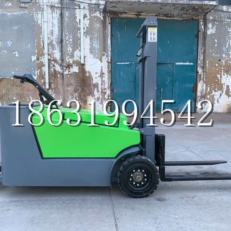 凤山县小型电动叉车1吨2吨步行站驾式电瓶堆高充电装卸车液压升降车铲车